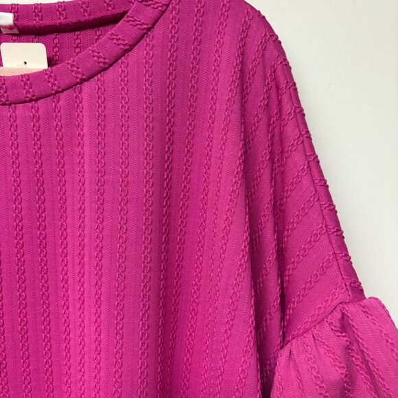 Ruffle sleeveless blouse women’s size L - Picture 3 of 3